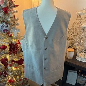Joseph Abboud Gray Vest